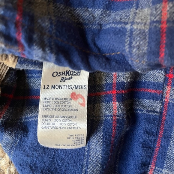 🤎 sold 🤎oshkosh corduroy overalls - Picture 6 of 8